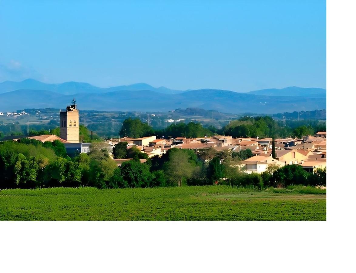 Charmant T2 Tout Confort Au Centre Du Village ! Florensac Buitenkant foto